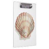 Roze en Cream Seashell Klembord (Rechts)