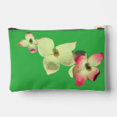 Roze en crème bloemen etui (Achterkant)