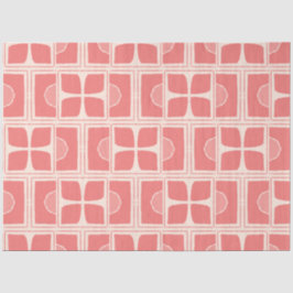Roze en crème kleur art deco decoupage papier