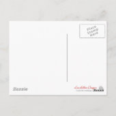 Roze en Crème Luipaardprint Geschenken Briefkaart (Achterkant)