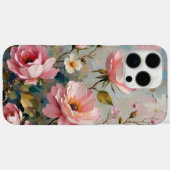 Roze en Crème Tuin Rozen Art Case-Mate iPhone Case (Achterkant (horizontaal))