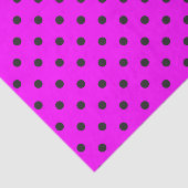 Roze en donkergrijze pooldots tissuepapier (Detail)