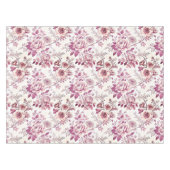 roze en donkerrode bloemen tafelkleed (Voorkant (Horizontaal))