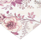 roze en donkerrode bloemen tafelkleed (Gekanteld)