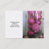 Roze en dunne dijk visitekaartje (Achterkant)