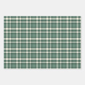 Roze en Evergreen Pset Holiday Inpakpapier Vel (Voorkant 2)