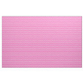 Roze en gebroken witte Chevron Stripes | Stof (Fat Quarter)