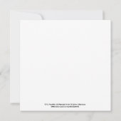 Roze en geel Baby shower Kaart (Achterkant)