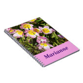 Roze en geel Notitieboek (Rechterzijde)