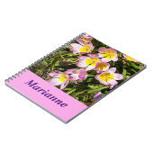 Roze en geel Notitieboek (Linkerzijde)