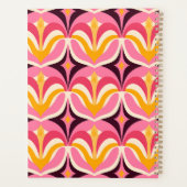 Roze en Geel Retro Planner (Achterkant)