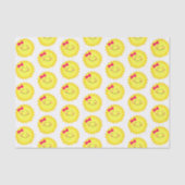 Roze en Geel Sunshine Pattern Tissuepapier (Voorkant)