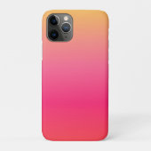 Roze en geel verloopontwerp Case-Mate iPhone case (Achterkant)
