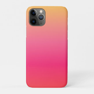 Roze en geel verloopontwerp Case-Mate iPhone case