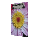 Roze en gele bloem mini klembord (Angled2)