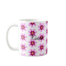 Roze en gele bloemen