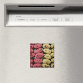 roze en gele chocoladeboten magneet (Insitu (Vaatwasser))
