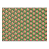 Roze en gele Dahlia Tafelkleed (Voorkant (Horizontaal))