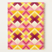 Roze en gele diamanten planner (Achterkant)