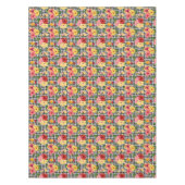 Roze en gele hibiscus tafelkleed (Voorkant)