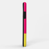 Roze en gele iPhone draagtas Case-Mate iPhone Case (Achterkant/rechts)