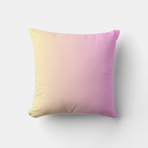 Roze en gele kussen kussens
