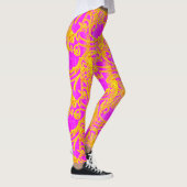Roze en gele Leggings (Rechts)