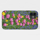 Roze en gele lentuslippen Case-Mate iPhone case (Achterkant (horizontaal))