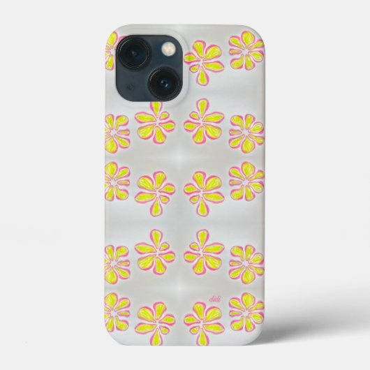 Roze en gele maaltijd Case-Mate iPhone case (Achterkant)