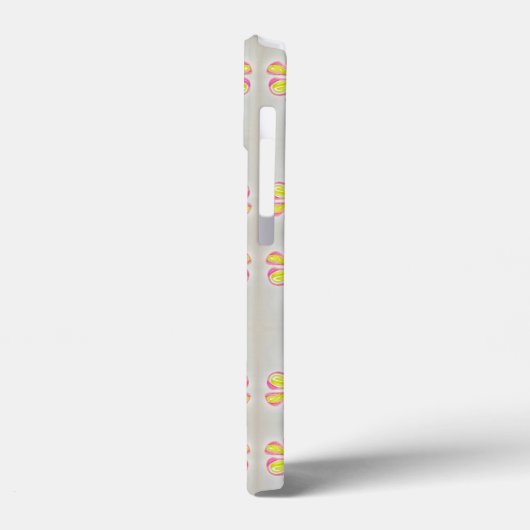 Roze en gele maaltijd Case-Mate iPhone case (Achterkant / Links)