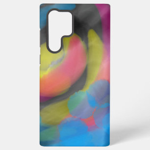 Roze en Gele Pastel Samsung Galaxy Hoesje