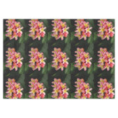 Roze en gele pruimen Tablecloth Tafelkleed (Voorkant (Horizontaal))