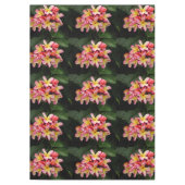 Roze en gele pruimen Tablecloth Tafelkleed (Voorkant)