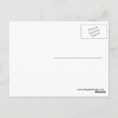 Roze en gele ris Inside Briefkaart (Achterkant)