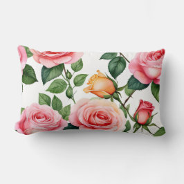 Roze en gele rozen kussen