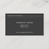  roze en gele rozenbloem visitekaartje (Achterkant)