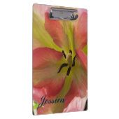 Roze en gele Tulip Klembord (Rechts)