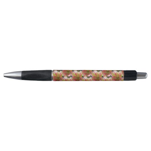Roze en gele Tulip Pen (Voorkant)