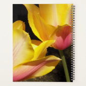 Roze en gele Tulpen Planner (Achterkant)