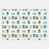 roze en gele vuil cadeaupapier (Voorkant 2)