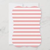 Roze en gele Waterverf Floral | Datum opslaan Save The Date (Achterkant)