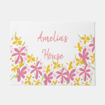  roze en gele Wildflower