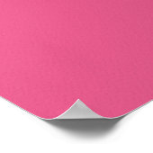 Roze en Gele Zoenende Lippen Poster (Hoek)