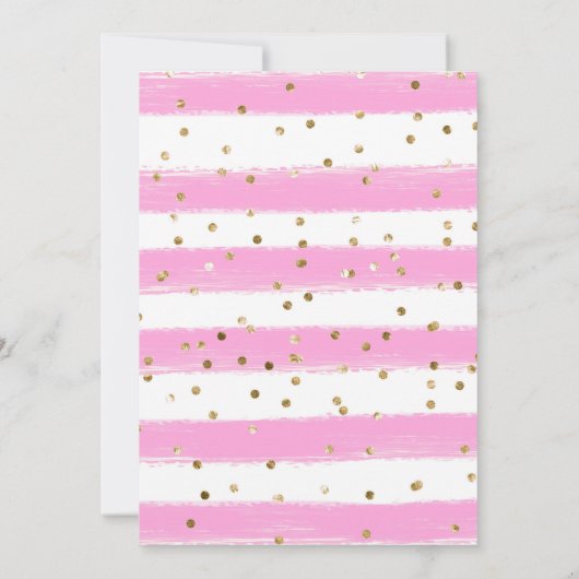 Roze en gele zomerbloemen Frame We zijn verhuisd Aankondiging (Achterkant)