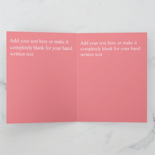 roze en gnome Trendy Heart Design Kaart (Binnen)