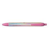  Roze en Gold Chic Zwarte Inkt Pen (Achterkant)