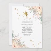 Roze en Gold Fairy, met de titel 'Celebration of L Kaart (Voorkant)