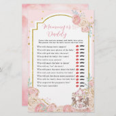 Roze en Gold Magical Carrousel mama of papa (Voorkant / Achterkant)