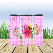 Roze en Gold Moeder Hustler Mam