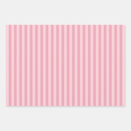 Roze en Gold Paris Inpakpapier Vel (Voorkant)